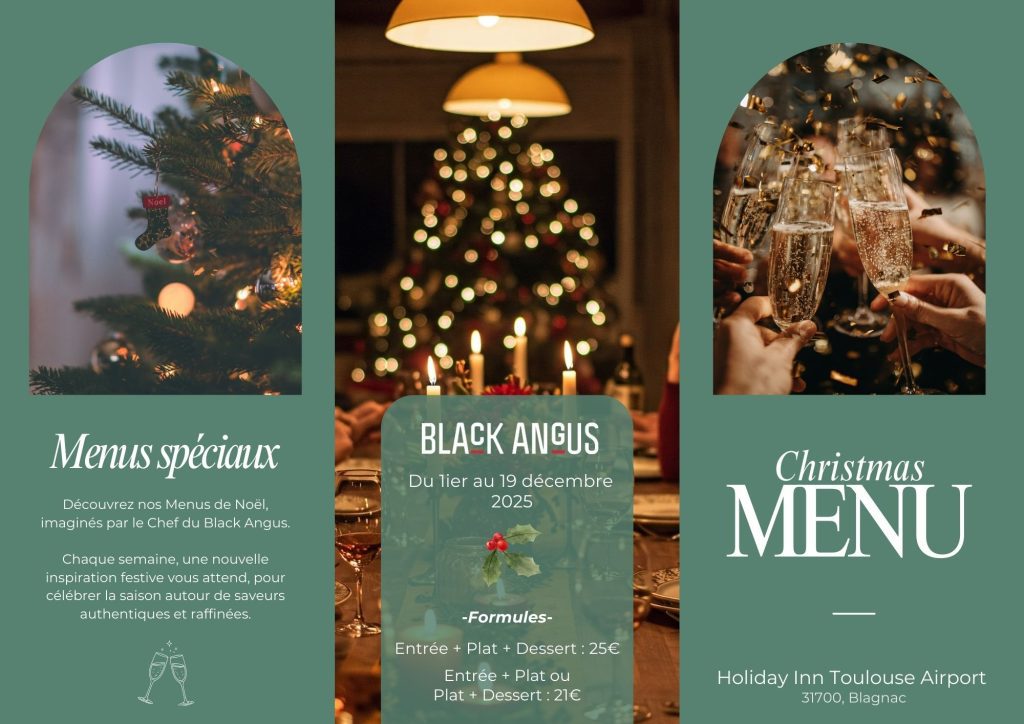 flyer menu noel